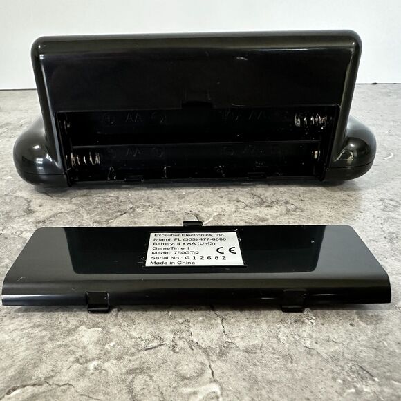 EXCALIBUR Game Time 2 Ultimate Gaming Chess Clock #750GT-2 - Picture 6 of 6